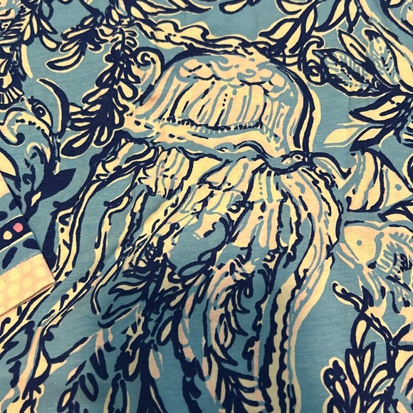 Lilly Pulitzer Waverly Top in Horseshoe Bay print - Picture 4 of 5